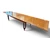 Vintage ROSANDO dining table mid-century blackbean extension 1950's AUSTRALIA extended view 3