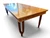 Vintage ROSANDO dining table mid-century blackbean extension 1950's AUSTRALIA side view 2