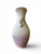 Vintage NAPCO ceramic vase speckled textured fat lava atomic 1960's JAPAN side view