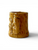 Vintage INARCO brown squirrel tree trunk ceramic toothpick holder 1960's JAPAN side view