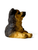 Vintage ARTEFICE German Shepherd dog figurine Esposito marble resin 1998 ITALY C side view