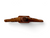 Vintage Rio Christ Redeemer Jesus wooden figurine carved pocket 1960's BRAZIL top view