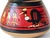 Vintage Peruvian terracotta lidded pot jar box trinket Andean 1970's PERU side view