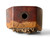 Vintage ironbark burl vase Brutalist SIMON WEBB live raw edge 2000's AUSTRALIA top view