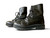 Vintage LYMINGTON PACIFIC black leather cadet combat military ADF boots size 7.5 side view