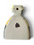 Vintage ARNART ceramic table crumber silent butler boxed NOS NEW 1950's JAPAN back view