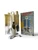 Vintage cutlery twisted hanging rack caddy flatware set NEW boxed 1960's TAIWAN main view