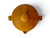 Vintage dripping jar crock brown stoneware kitchen fat 1970's JAPAN top view