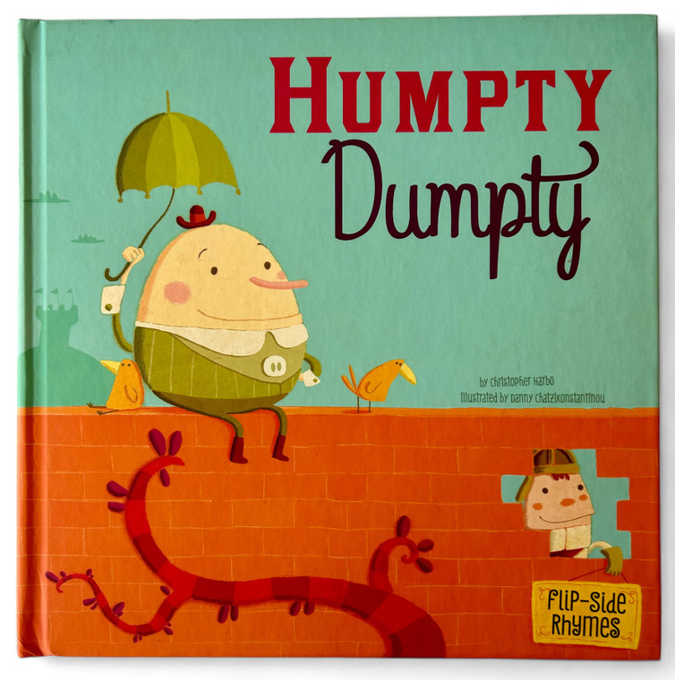 HUMPTY DUMPTY Flip-Side Rhymes by Christopher Harbo hardcover book 2015 NEW front view
