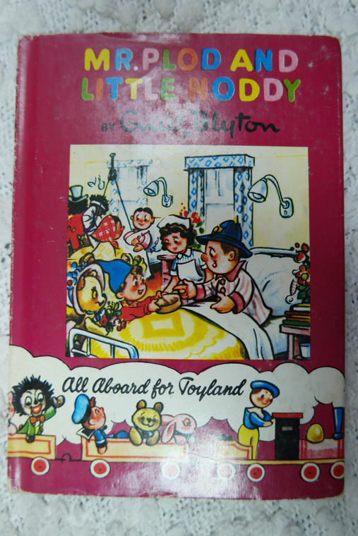 MR. PLOD AND LITTLE NODDY #22 by Enid Blyton hardcover story book 1976 VGVC front view