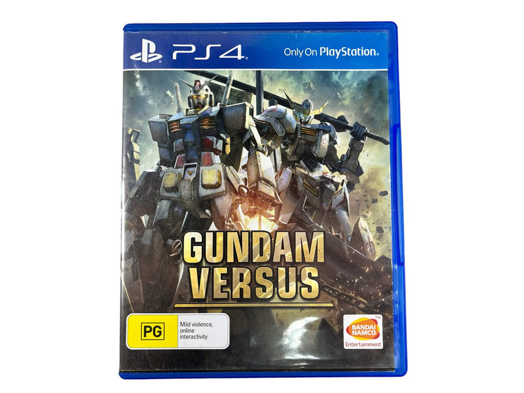 GUNDAM VERSUS PS4 video game front view