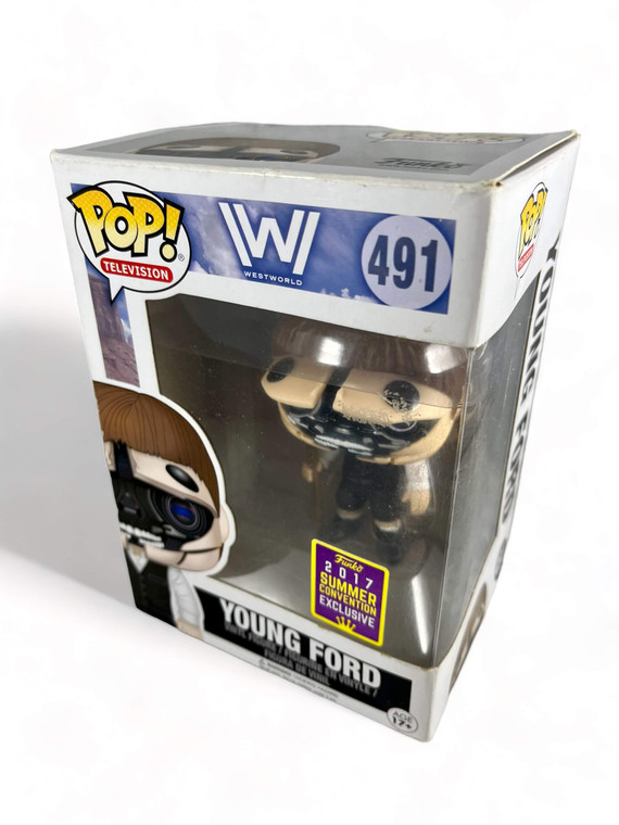 FUNKO POP! Young Ford of "Westworld" #491 2017 Summer Convention Exclusive BNIB front view