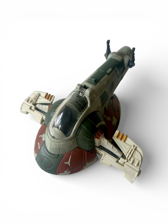 Vintage STAR WARS MICRO MACHINES Action Fleet Slave I ship GALOOB 1996 CHINA main view