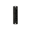 Leviton Black Blank Fiber Adapter Plate -  5F100-PLT