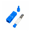 SC Singlemode Simplex Epoxy Polish Connector Blue 900um Boot - 100  Pack
