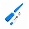 SC Singlemode Simplex Epoxy Polish Connector Blue 2mm Boot - 100  Pack