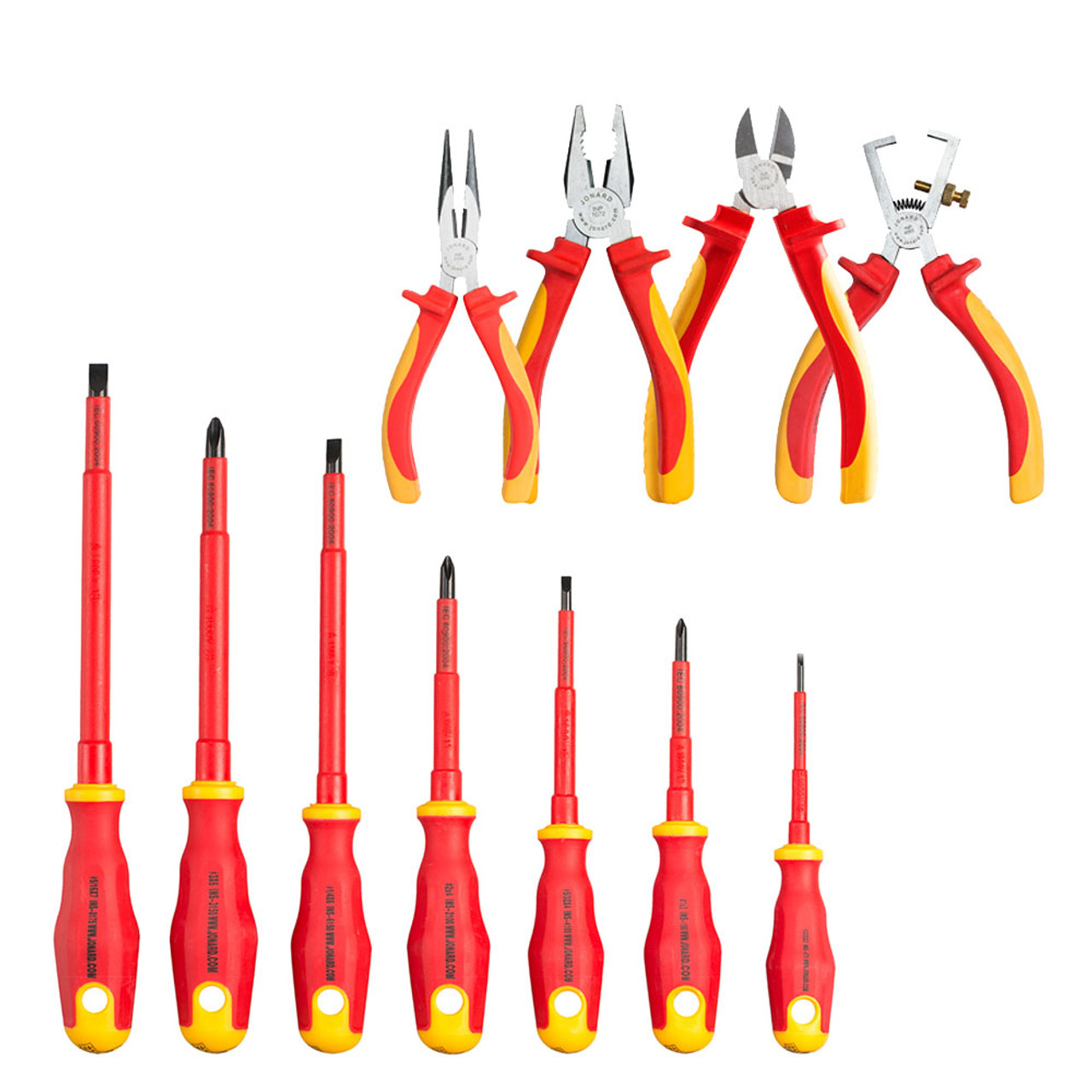 Jonard 11 Piece Insulated Tool Kit - TK-110INS