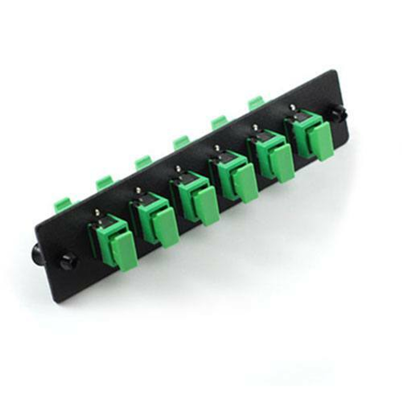 Wirewerks SC/APC SM 6F LGX Adapter Panel Green - AS-WC06A