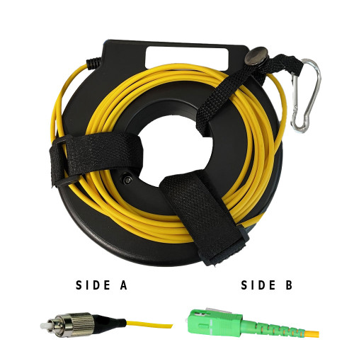 FC/UPC - SC/APC Launch Cable, Singlemode, 150M