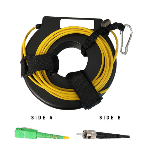 SC/APC - ST/UPC Launch Cable, Singlemode, 1000M