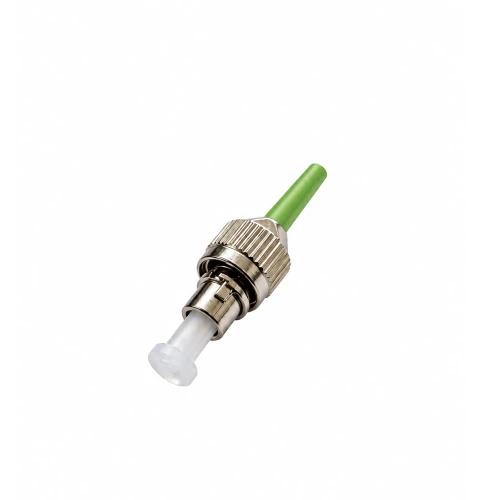 FC/APC Singlemode Simplex Epoxy Polish Connector Green 900um Boot - 100  Pack
