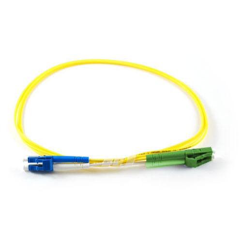 LC/APC - LC/UPC Singlemode Duplex Patch Cable