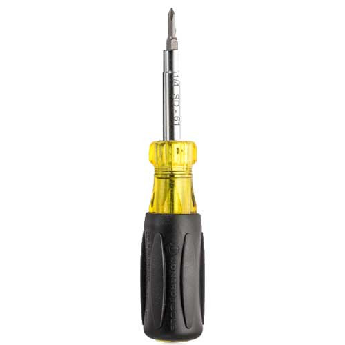Jonard 6-in-1 Multi-Bit Screwdriver with Phillips and Slotted Bits