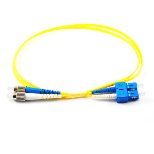 FC/UPC - SC/UPC Singlemode Duplex Patch Cable