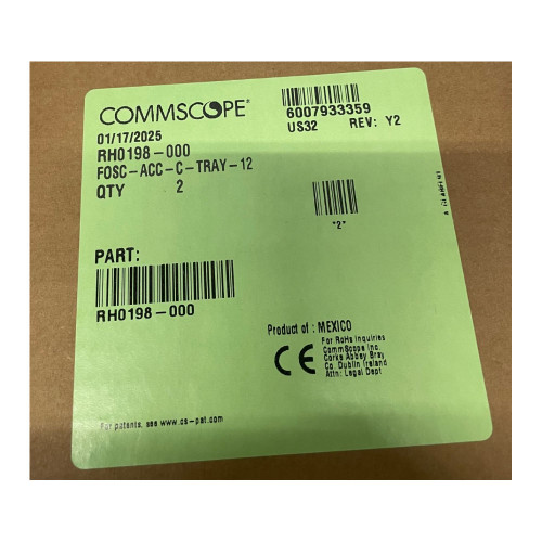 FOSC-ACC-C-TRAY 12F Splice Tray - 2 Pack