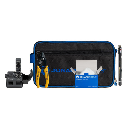 Jonard Fiber Prep Kit with Connector Cleaner, Fiber Cleaver
