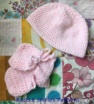 Free Baby Hat & Mittens Pattern