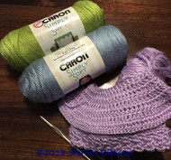 First Yarn Review- Caron Simply Soft