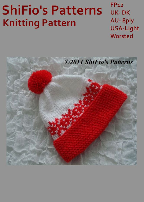 Free Knitting Pattern #FP12