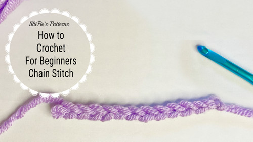 How to Crochet for Beginners- Chain Stitch