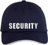 Navy Reflective Security Hat  |  Security Guard Reflective Sandwich Bill Cap | Security Guard Hat | Security Uniform Hat