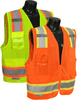 ANSI Class 2 Surveyors Vest 2 Tone Solid and Mesh