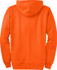 Safety Orange Hooded Zipper Sweatshirt | Bright Orange Zipper Sweater | Safety Orange Sweatshirt | Neon Orange Zipper Hoodie | Orange Zipper Hoodie