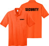 Safety Orange Security Polo Shirt