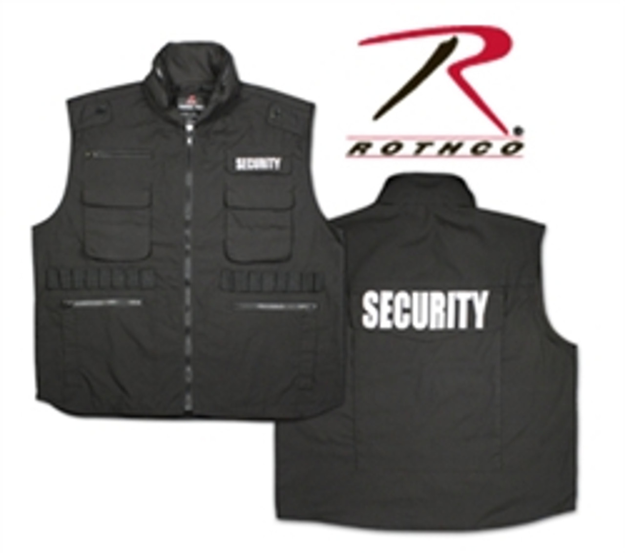 Security - Rothco Black Ranger Vest