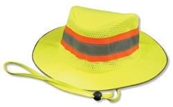safety green boonie hat