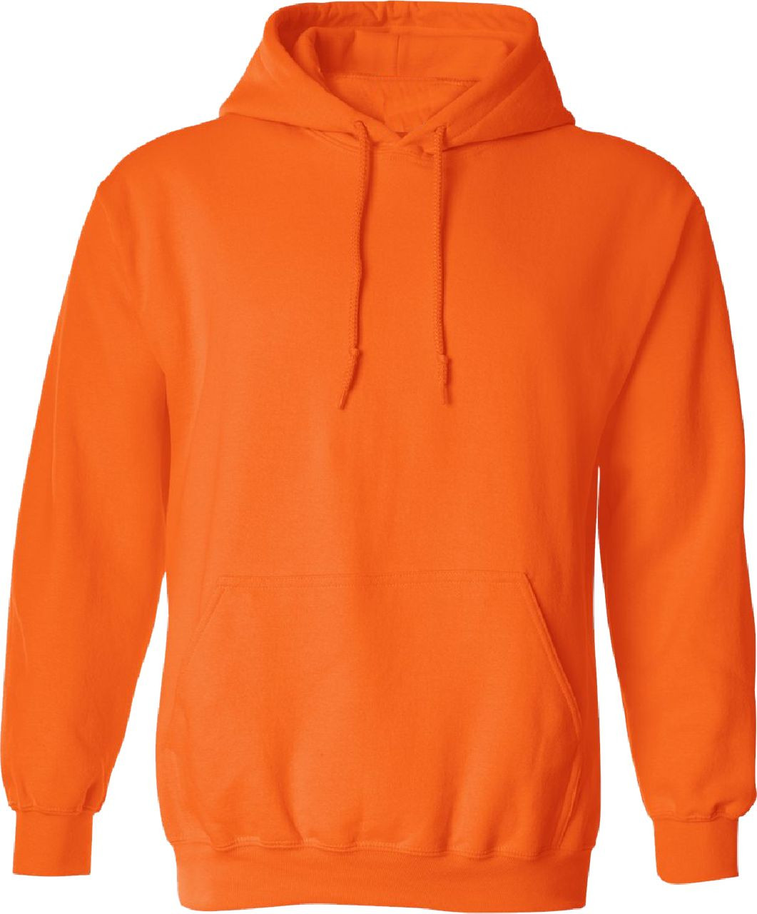 Noisy May NMALDEN - Sweatshirt - vibrant orange/logo/neon orange