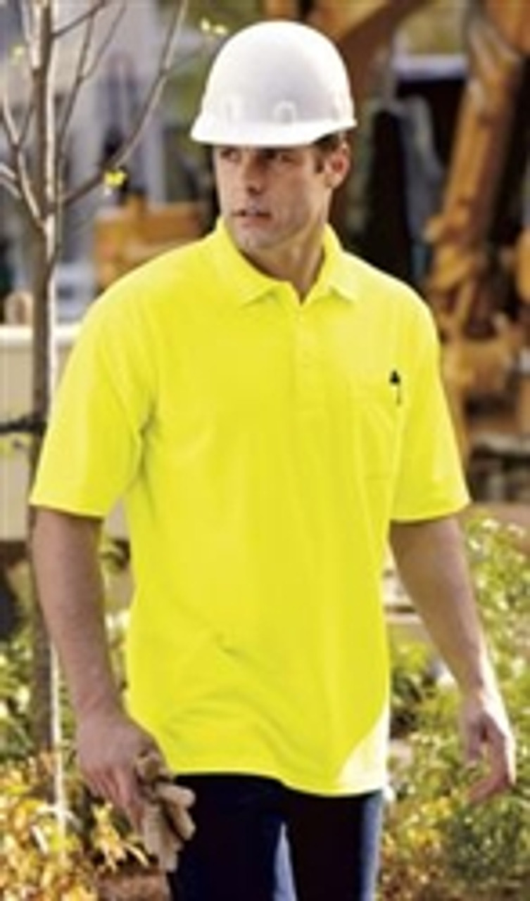 Industrial Pique Polo with Pocket *Custom Embroidery and Custom Screen Printing Available*