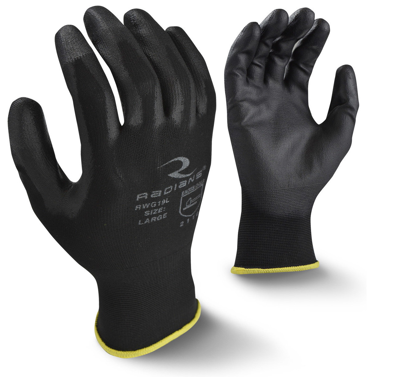 pu palm coated gloves