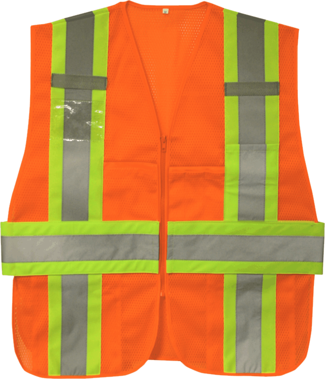 Safety Orange Expandable Class 2 Ansi Safety Vest Two Tone VS290P