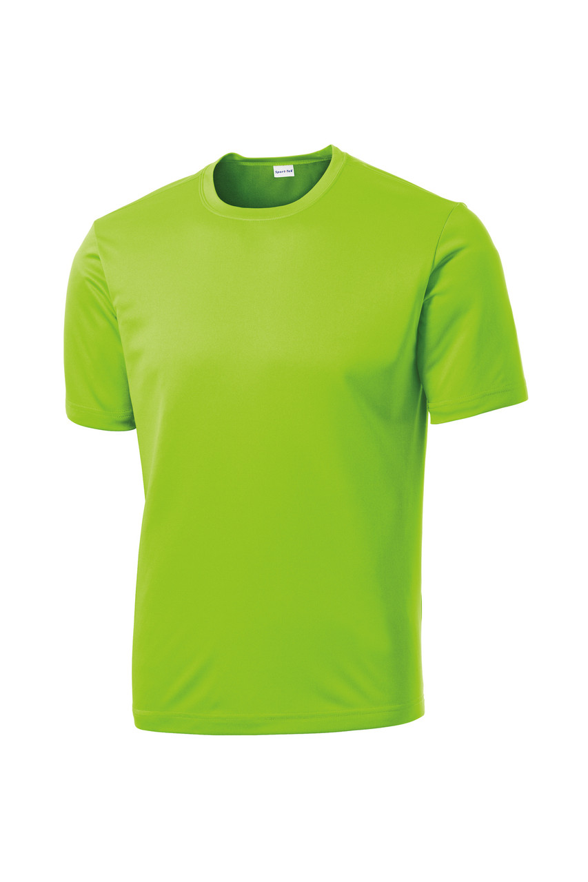 Lime Shock Performance Crew Tee