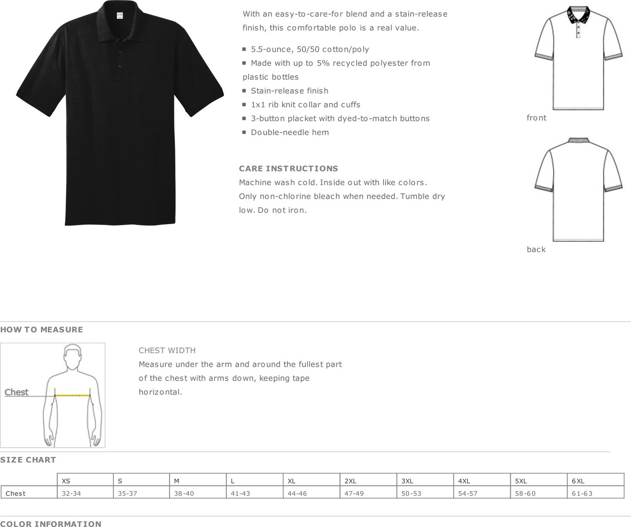 Security - Short Sleeve Polo Shirt