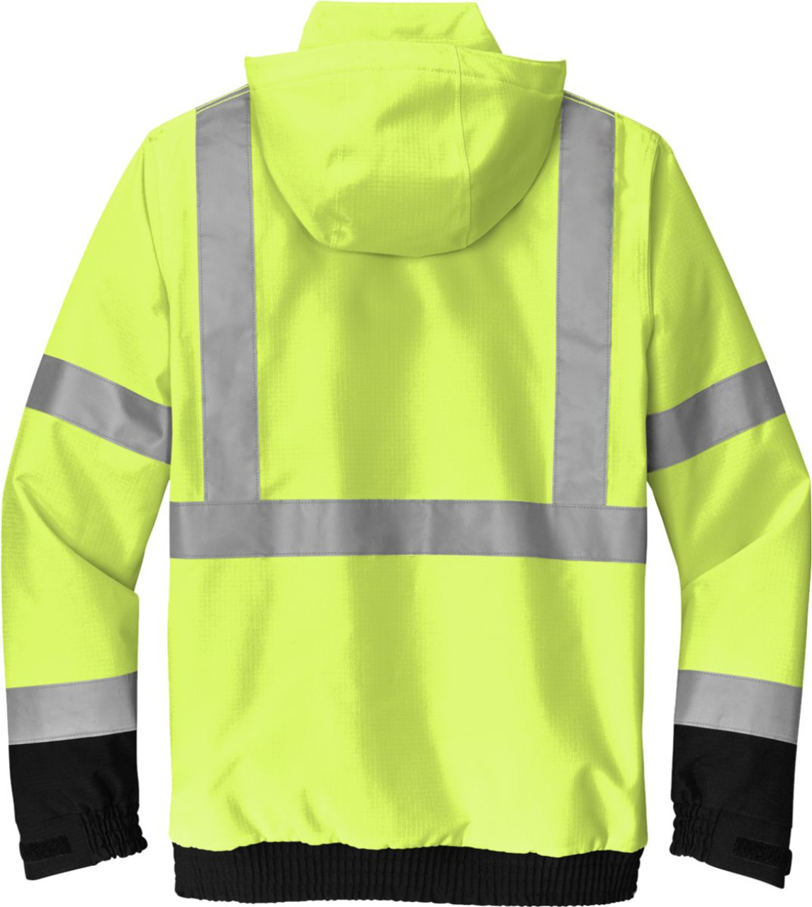 Safety Yellow Waterproof Bomber Jacket Class 3 | Ansi Safety Jacket