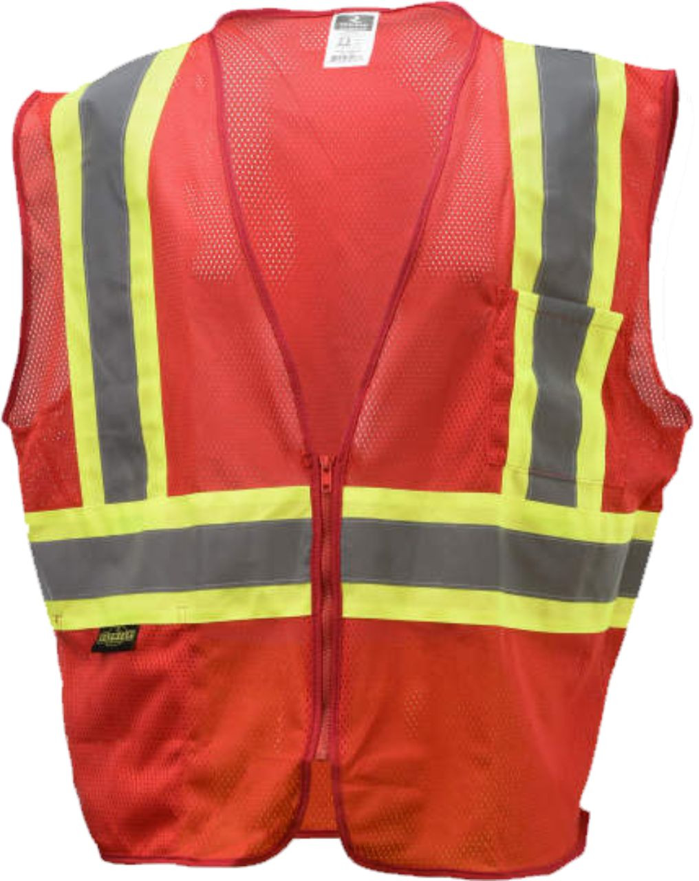 Enhanced Visibility Vest 2-Tone with Zipper - RAD SV22-1