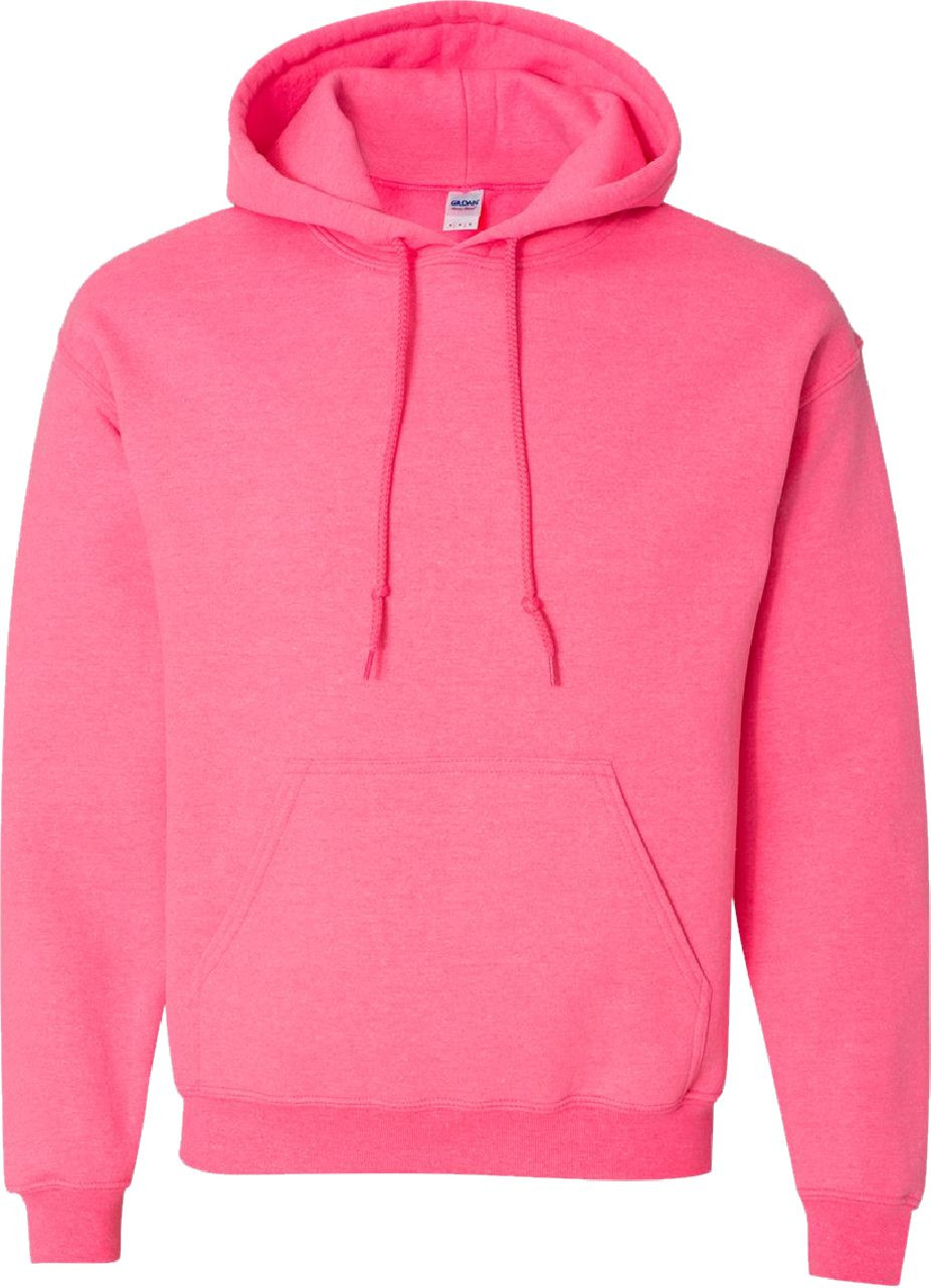 Safety Pink Hooded Sweatshirt | High Vis Hoodie | Safety Sweater | Safety Pink Hoodie | Safety Pink Fleece Sweater