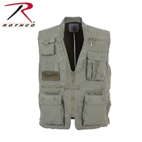 Deluxe Safari Outback Vest - Safety 